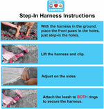 High grade nylon texture of Pawtitas dog harness