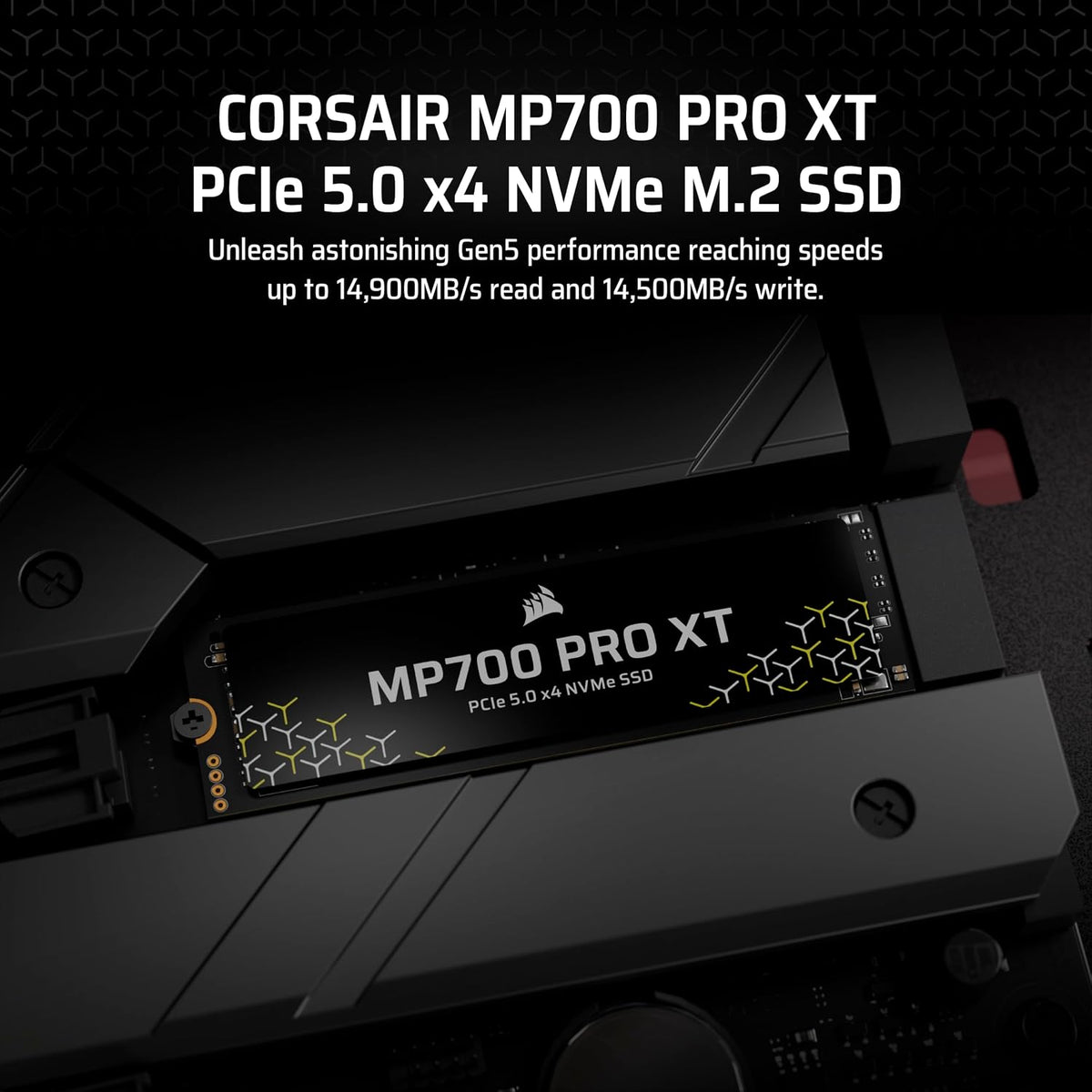 Corsair MP700 PRO XT 2TB PCB circuit board layout