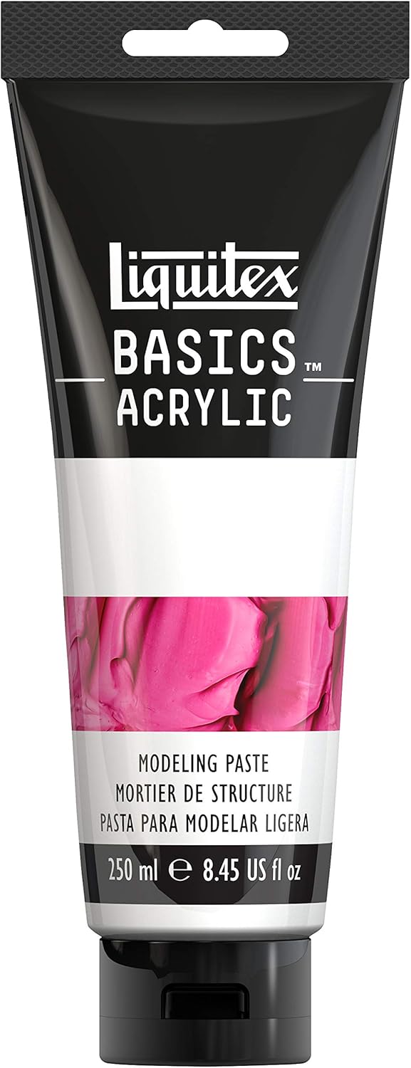 Liquitex Basics Modeling Paste tube front view art medium