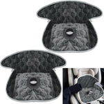 Lynmark Potty Training Car Seat Protector front view grey