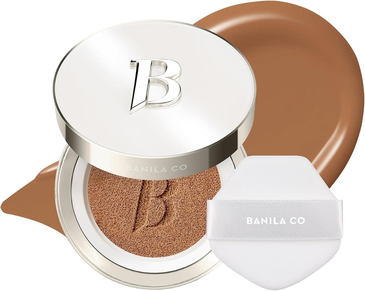BANILA CO Covericious Ultimate Cover Cushion | Pore Blurring & Seamless Finish | Up to 100HR Long-Wear Matte Foundation | 20 Inclusive Shades | Korean Cushion Foundation (14g / 0.49 oz), 40C COCOA - Image 14