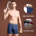 Bamboo Cool men's soft underwear fabric texture and stretch demonstration