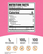 BulkSupplements pure aspartame powder gluten free sweetener alternative texture details