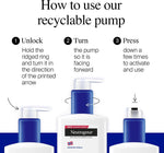 Neutrogena Norwegian formula packaging details and branding