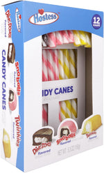 Authentic US imported Christmas candy canes in three unique bakery flavors.
