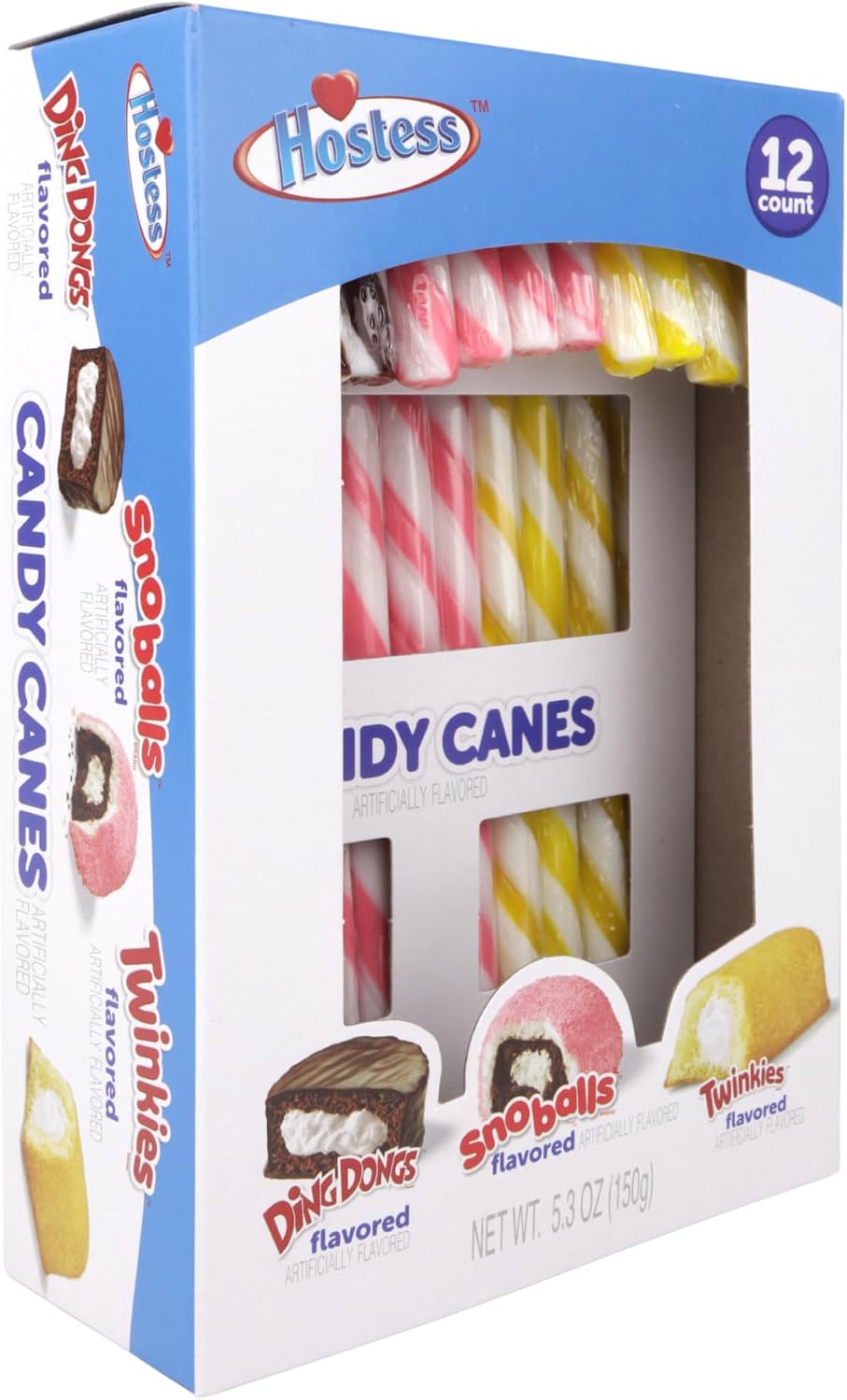 Authentic US imported Christmas candy canes in three unique bakery flavors.