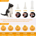 Puppy Kitten Bottle for Nursing, Newborn Baby Dog Cat Rabbit Feeding Bottles with Nipples Feeder Kit - Image 4
