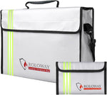 Roloway passport and valuables bag in home setting.