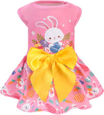 PUPTECK Classic Plaid Dog Dress Cute Puppy Clothes Outfit Small - Image 9