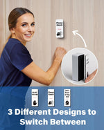 WeddingSteps doorbell cover with Do Not Disturb sign