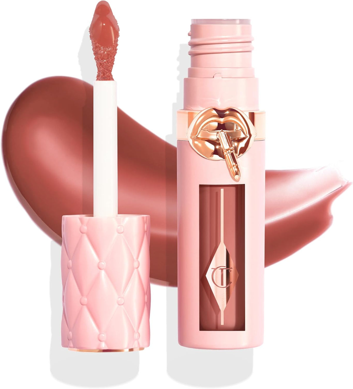 Charlotte Tilbury Big Lip Plumpgasm Lip Gloss - Gift Set Essential - Hydrating Plumper with Hyaluronic Acid & Heat + Ice Technology - Perfect for Pairing with Makeup Favorites - Image 12