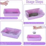 Demonstration of the leak-proof PE plastic material