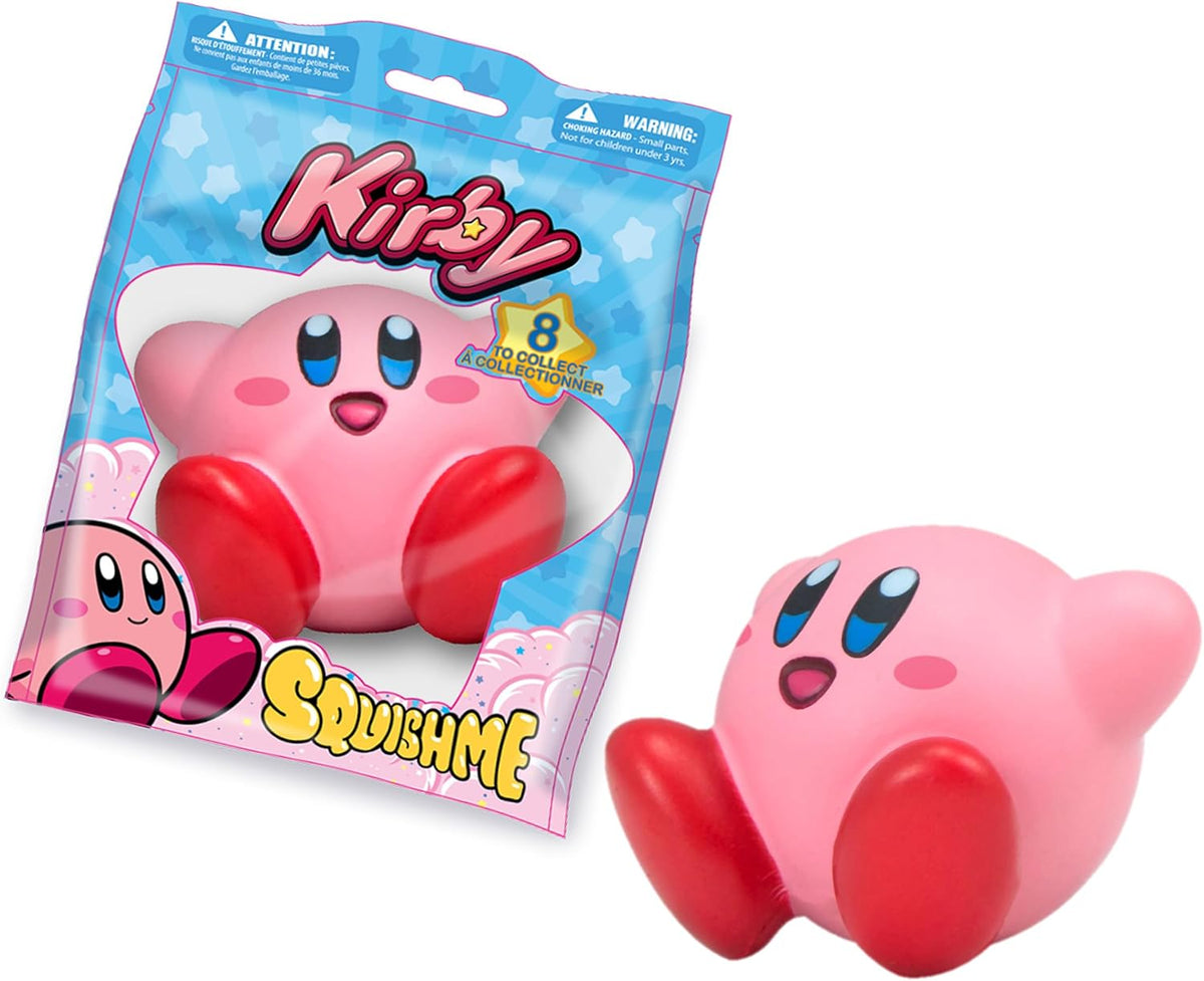 Just Toys Kirby SquishMe blind box front view collectible toy