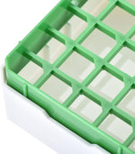 Uxcell lab sample vial organizer box open view