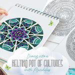 ColorIt coloring book hardback cover detail