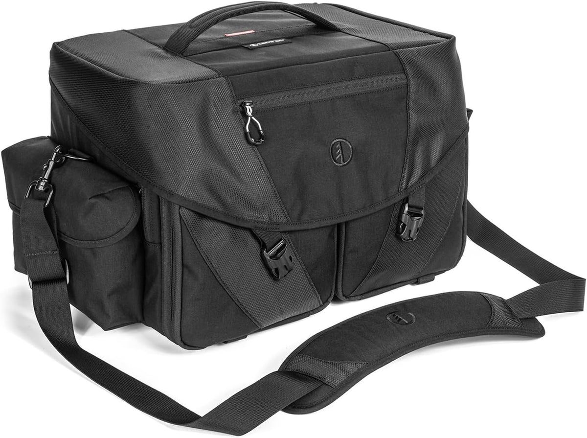 Tamrac Stratus 8 Camera Bag for Photographers, Camera Case for Photography Accessories, Shoulder Bag for DSLR and Mirrorless Cameras, Crossbody Camera Bag with Tripod Holder Strap - Black - Image 9
