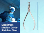 Artman Instruments orthodontic pliers demonstrating precision working tips