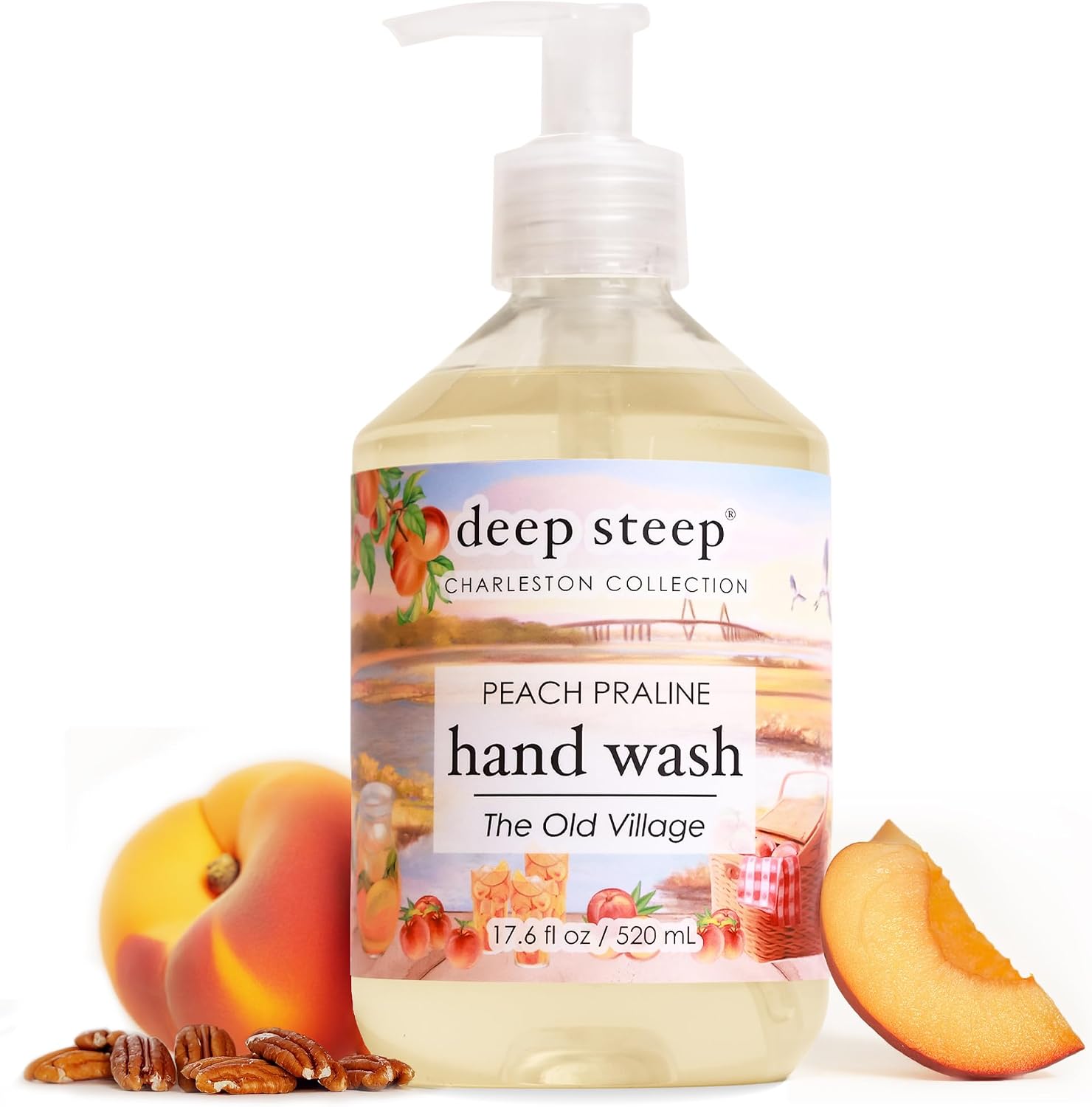 Deep Steep liquid hand wash front view bottle