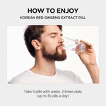 Premium packaging box of Jung Kwan Jang Korean red panax ginseng dietary supplement for physical vitality