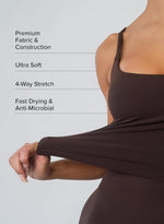 Vitality Cloud II Women's Scoop Tank - Athletic Workout Tank, Medium Compression, Breathable Fabric, Perfect for Yoga and Gym - Image 3
