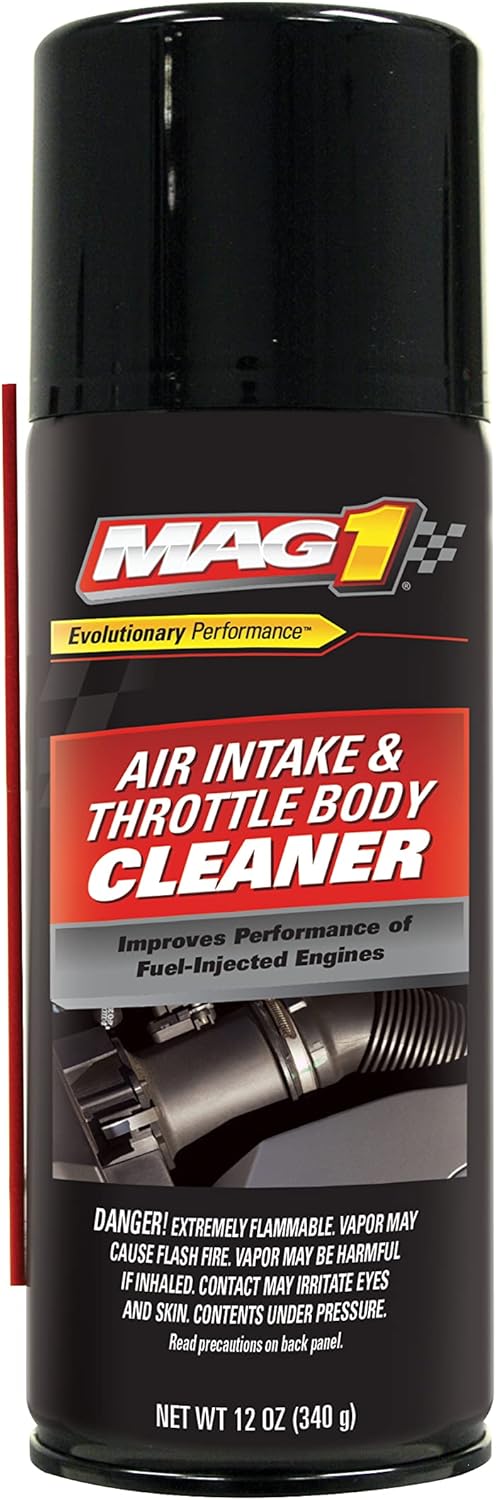 Mag 1 Air Intake and Throttle Body Cleaner 12 Ounce aerosol spray front view