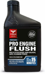 Triax Pro Engine Flush bottle front view deep clean treatment