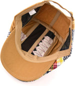 MOACC men flat cap folded view