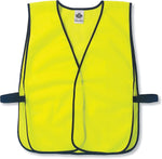 Ergodyne GloWear 8010HL safety vest front view high visibility lime