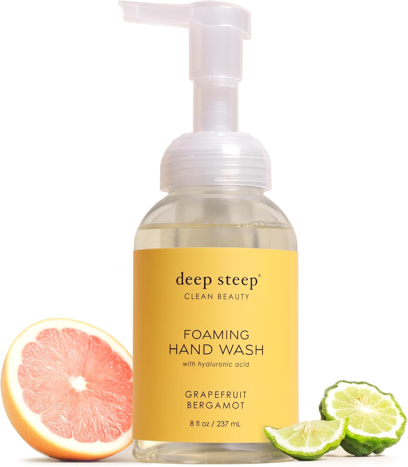 Deep Steep foaming hand wash front view bottle