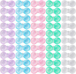 Kaopet 50 pack contact lens cases front view in assorted colors