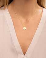 MIDDlux initial necklace packaging and gift box