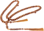 Sandalwood Tasbih 99 8mm - Islamic Prayer Beads, Tasbeeh, Muslim Rosary, Masbaha, Misbaha, Tesbih, Tespih, Dhikr, Zikr, Sibha, Muslim Mala, Worry Beads, Prayer Counter - Image 9