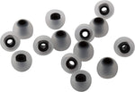 (M 7 Pairs (14 Pieces) of Silicone Replacement in Ear Earphone Medium Size Earbuds Replacement Ear Tips for Popular in-Ear Headphones. Black/Blue - Image 9