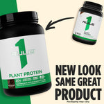 Rule 1 Plant Protein serving scoop and powder texture