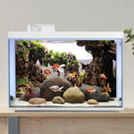Thickened non glare vinyl background material for home aquariums