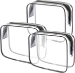 Lermende Clear Toiletry Bag TSA Approved Quart Size Travel Carry On - 2Pcs - Image 12