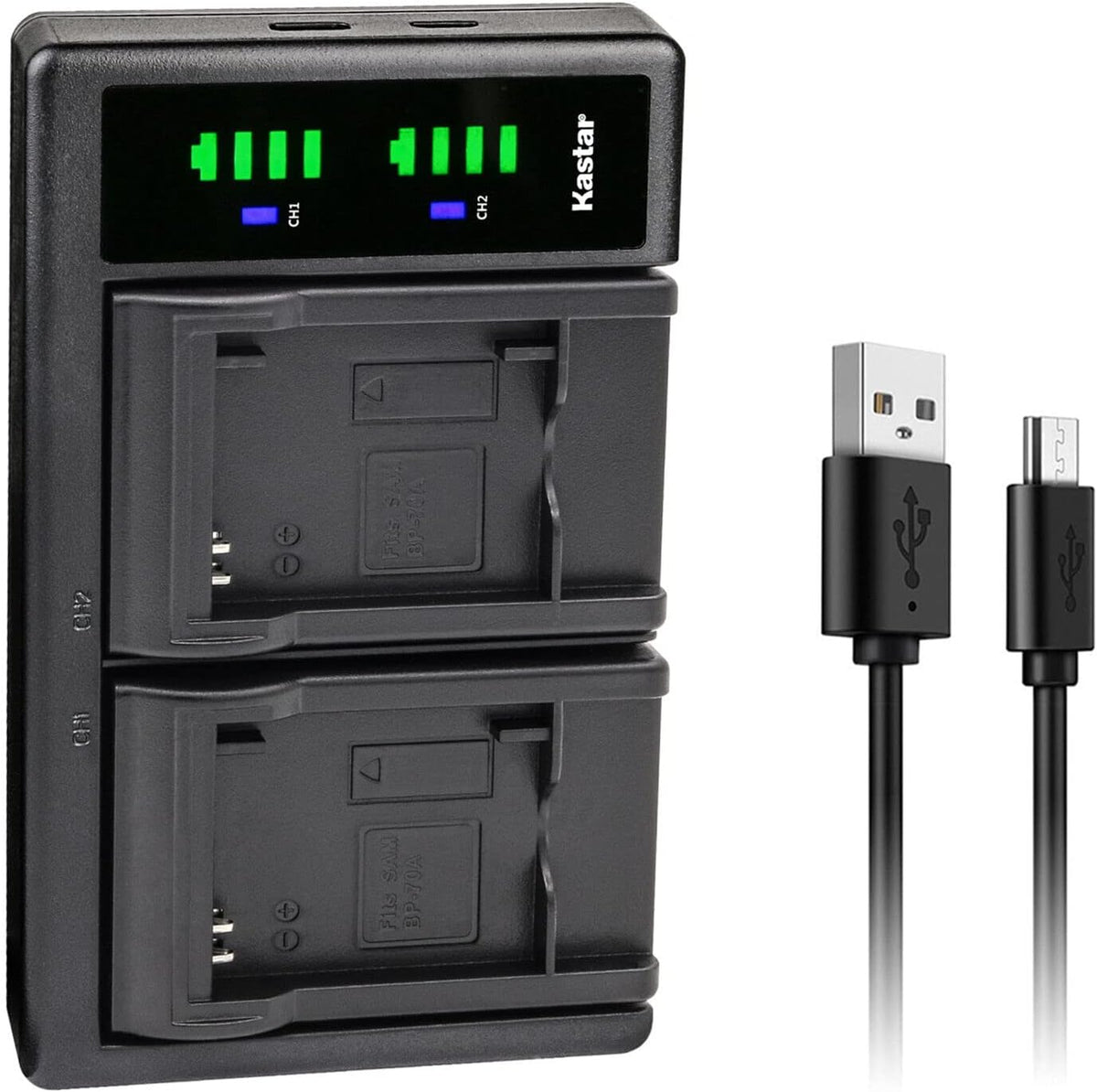 Kastar 1-Pack BP-70A Battery and LTD2 USB Charger Replacement for Samsung BP-70A BP70A Battery, Samsung TL110, TL125, TL205, WB30F, WB31F, WB32F, WB35F, WB50F, WB51F, WB52F, WP10 Camera - Image 10