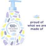 Baby Dove daily lotion close up on brand logo