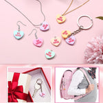 DIY jewelry making charms displayed flat