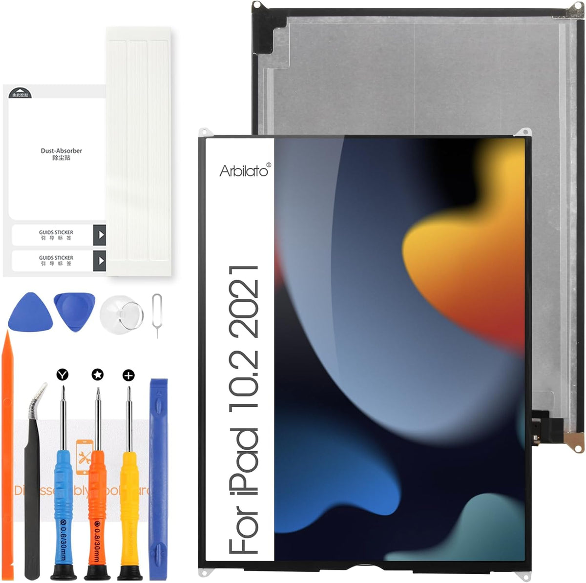 Arbilato internal LCD screen replacement front view for tablet repair