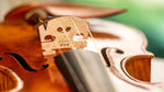 Viotti 4/4 violin bridge packaging and product display
