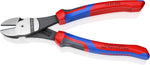Knipex heavy duty side cutters induction hardened jaw detail