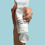 The Seaweed Bath Co. hydrating body cream cap and opening