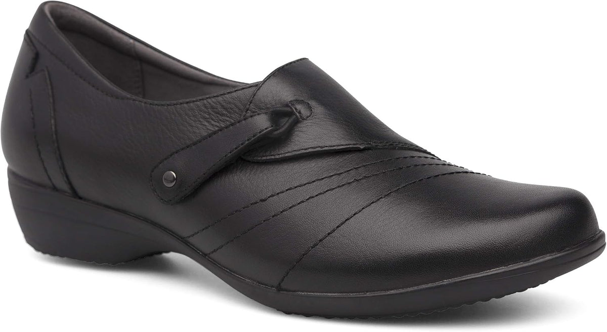 Dansko franny flat adjustable strap detail