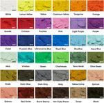 Mont Marte extra soft pastels color swatches