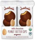 JUSTIN'S Organic Dark Chocolate Peanut Butter Cups, 12 Pack (2 cups each) - Image 12