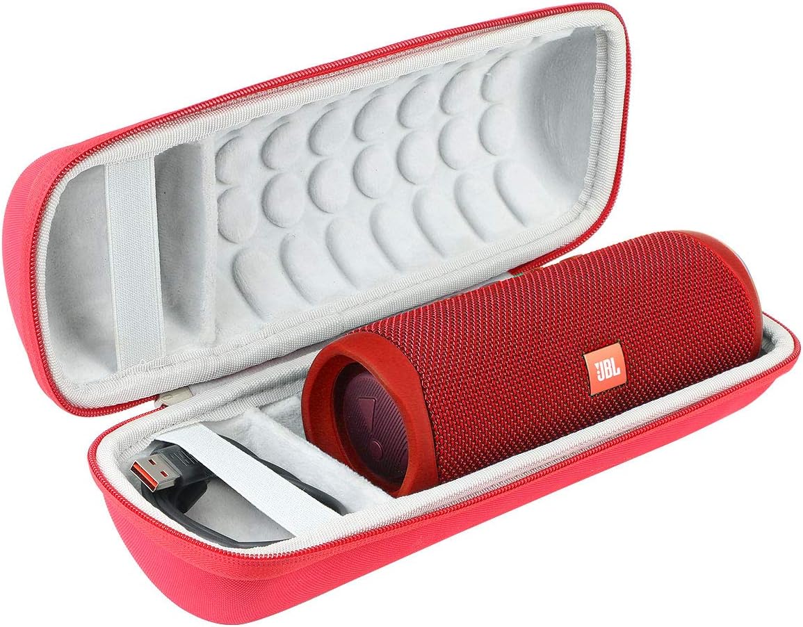 Khanka Hard Travel Case for JBL Flip 7/5/6 Waterproof Bluetooth Speaker | EVA Hard Shell, Accessory Storage Pocket, Travel-Ready Portable Storage, Easy Carry Handle, Impact Resistant Protection - Image 10