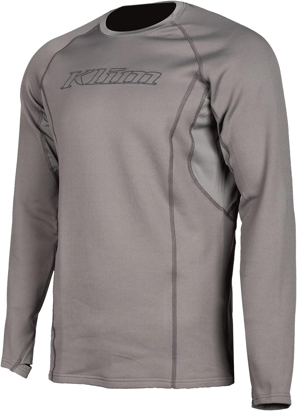 KLIM Men's Aggressor Shirt 2.0 Base Layer front view long sleeve premium thermal top