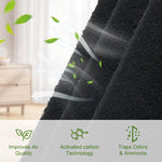 Replacement odor control air filters compatible with Van Ness cat boxes