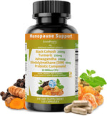 GreenPeople Menopause Supplements bottle front view for hormonal support